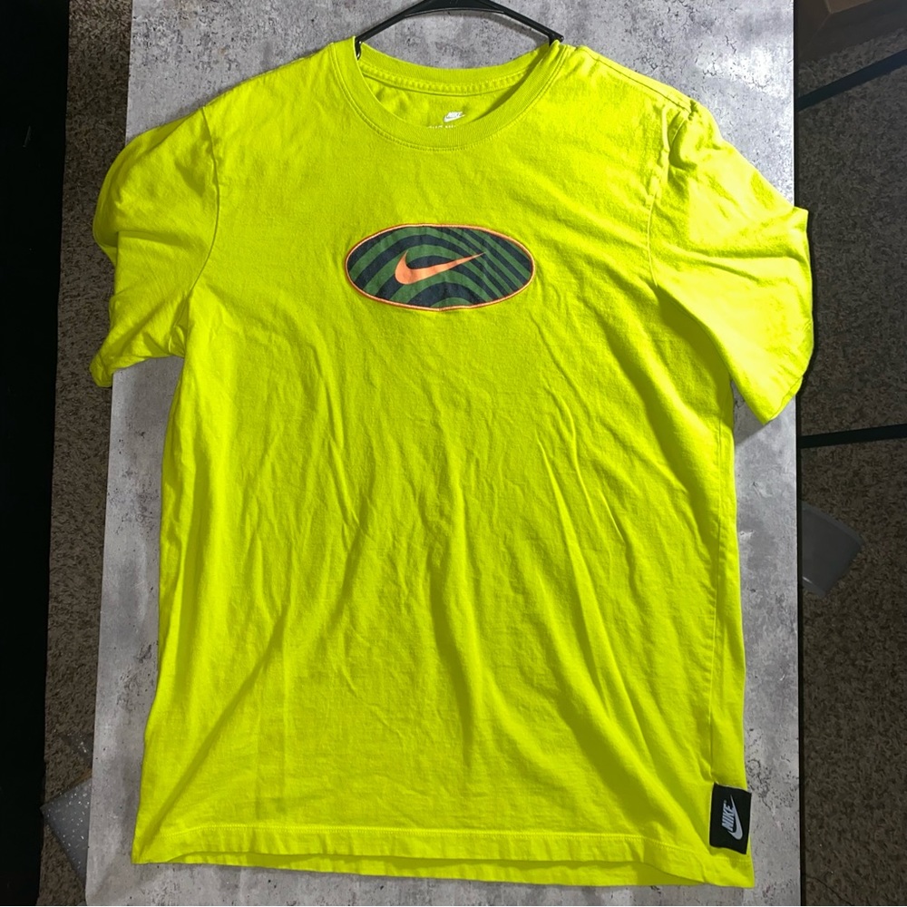 Nike Mens T shirt Green